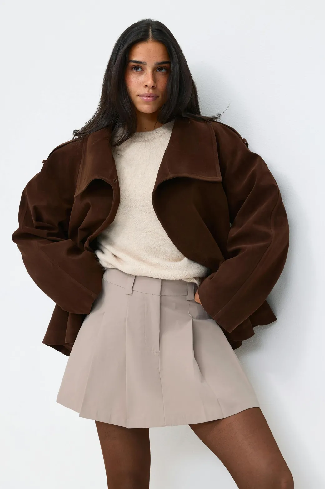 Pleated skirt