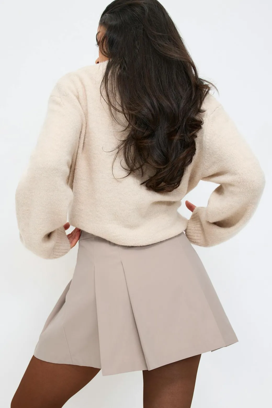 Pleated skirt