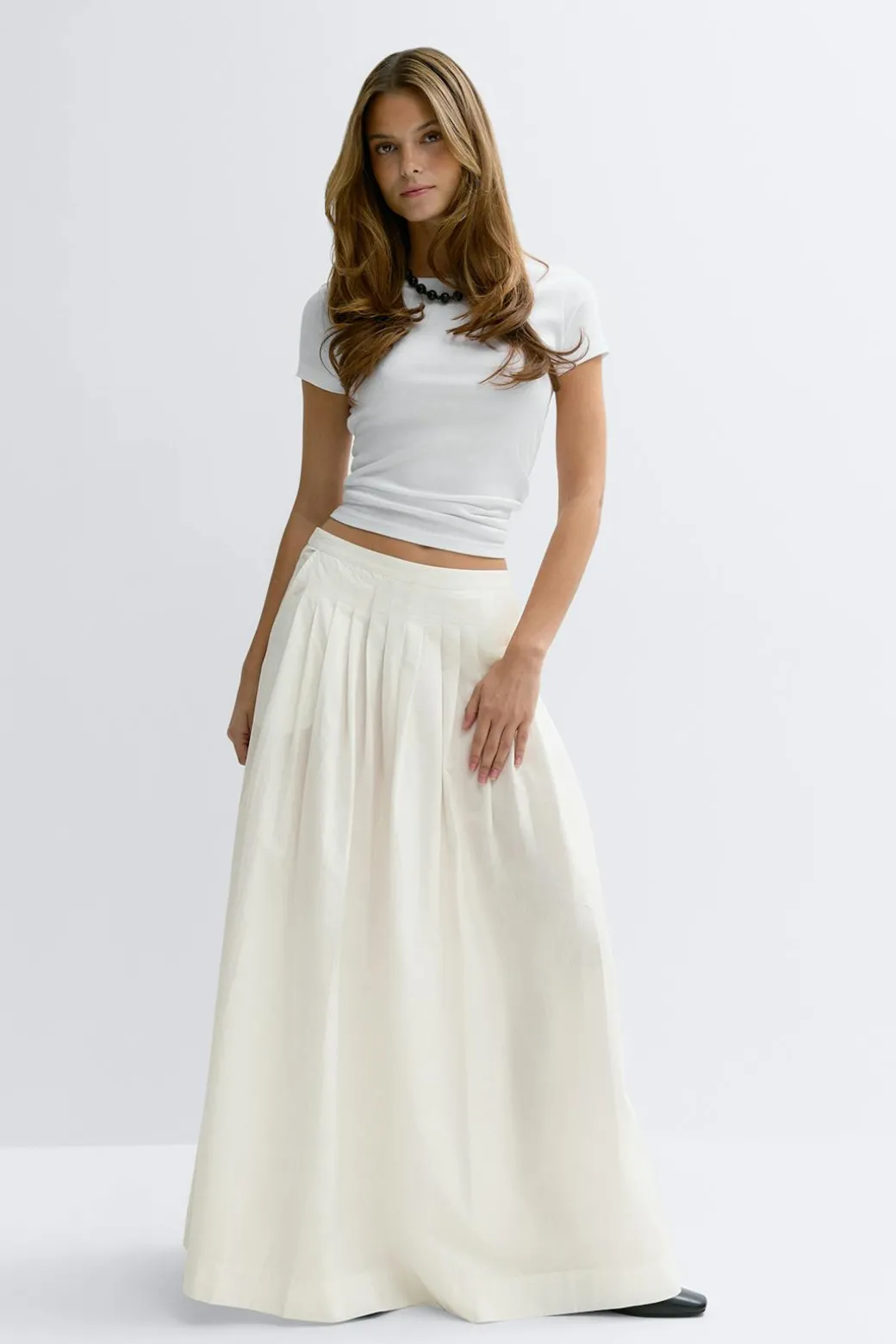 Pleated skirt