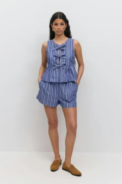 Poplin shorts