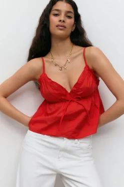 Poplin singlet