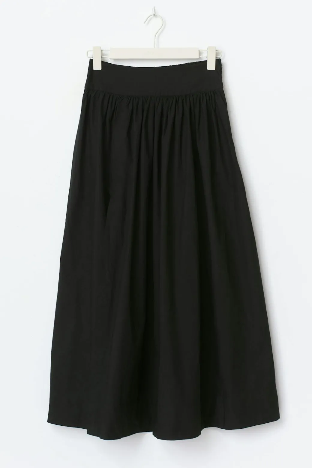 Poplin skirt