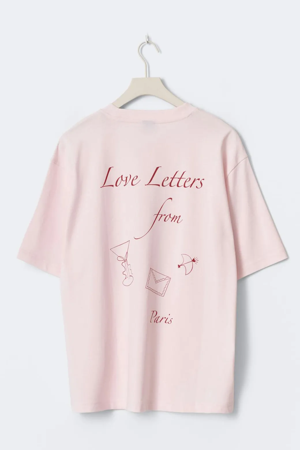 Printed oversized tee