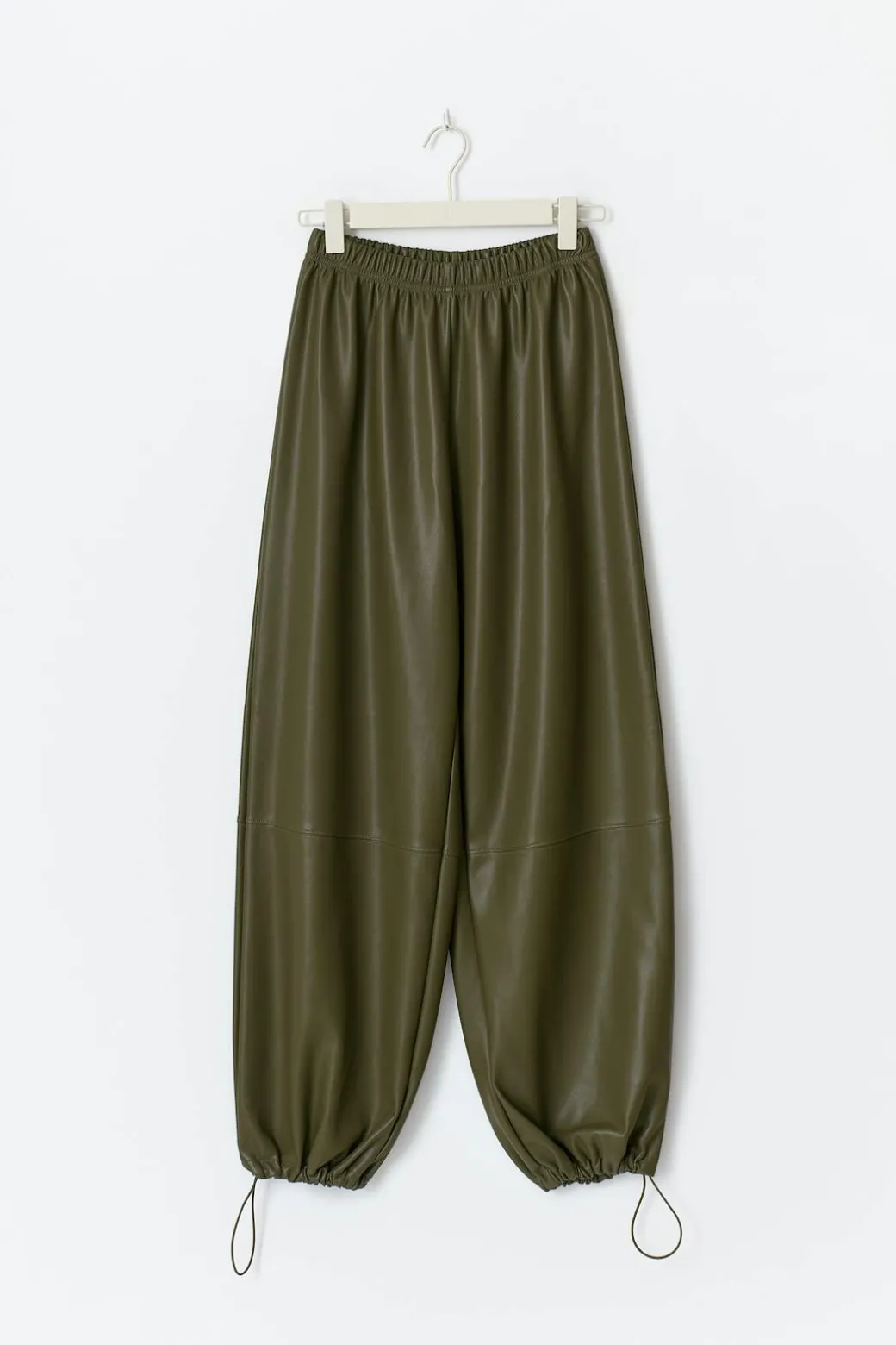 Pu balloon trousers