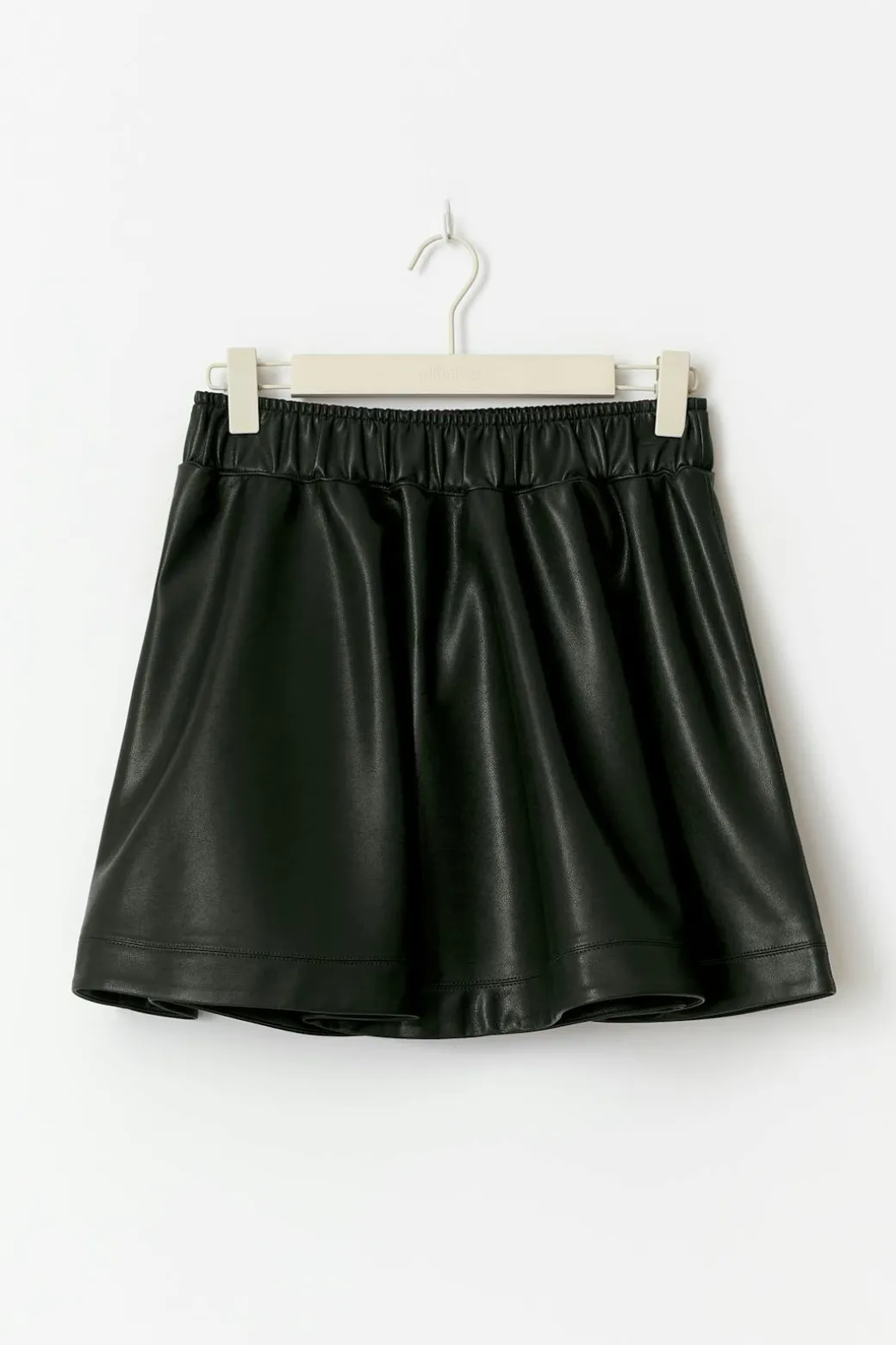 Pu mini skirt