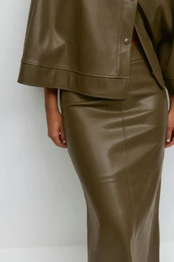 Pu skirt