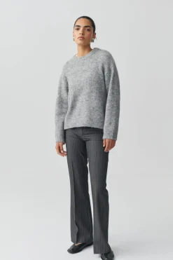 Relaxed bootcut trousers