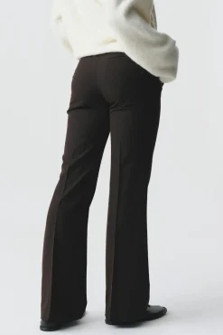 Relaxed bootcut trousers