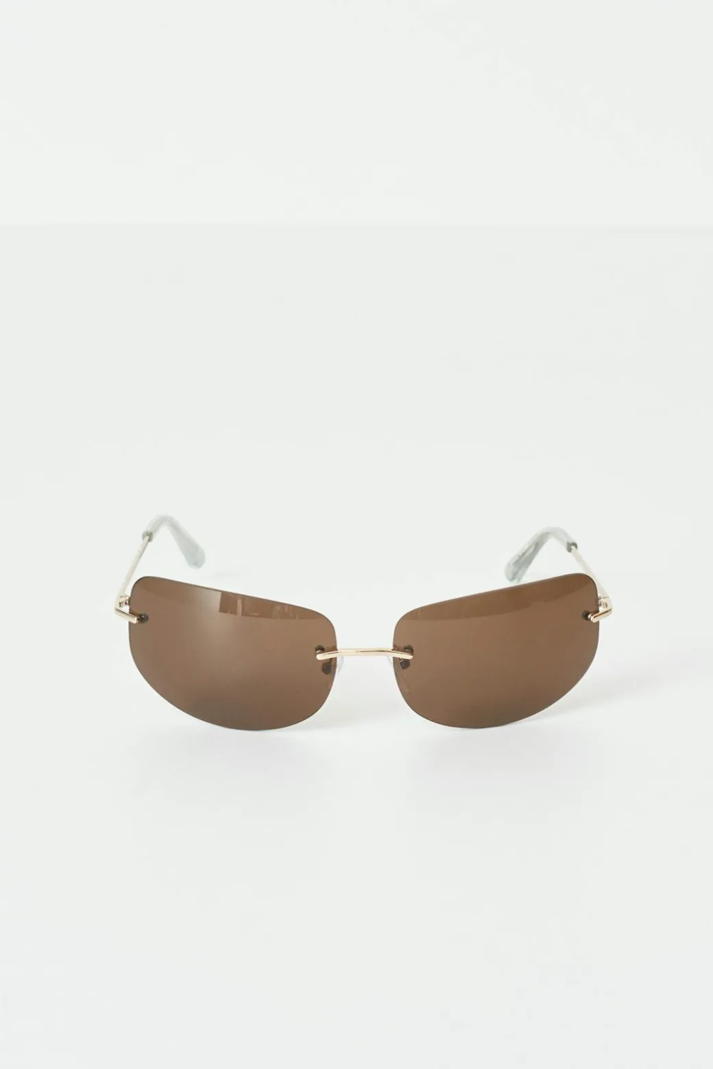 Rimless sunglasses