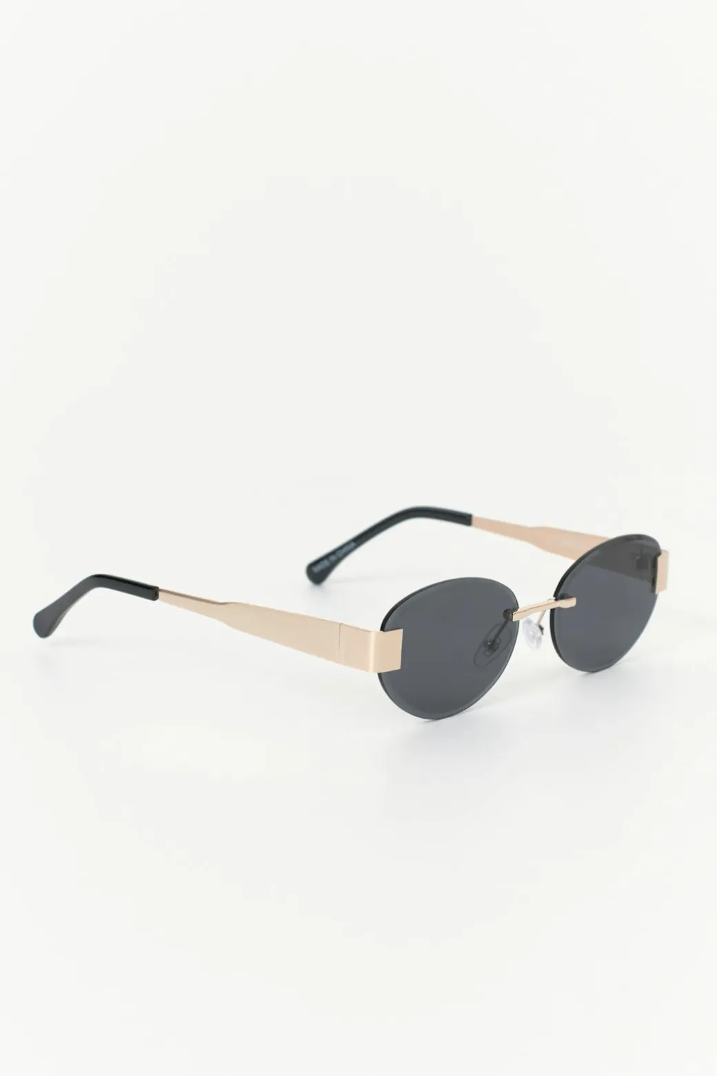 Rimless sunglasses