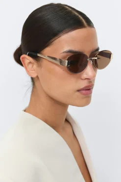 Rimless sunglasses