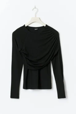 Ruched drapy top