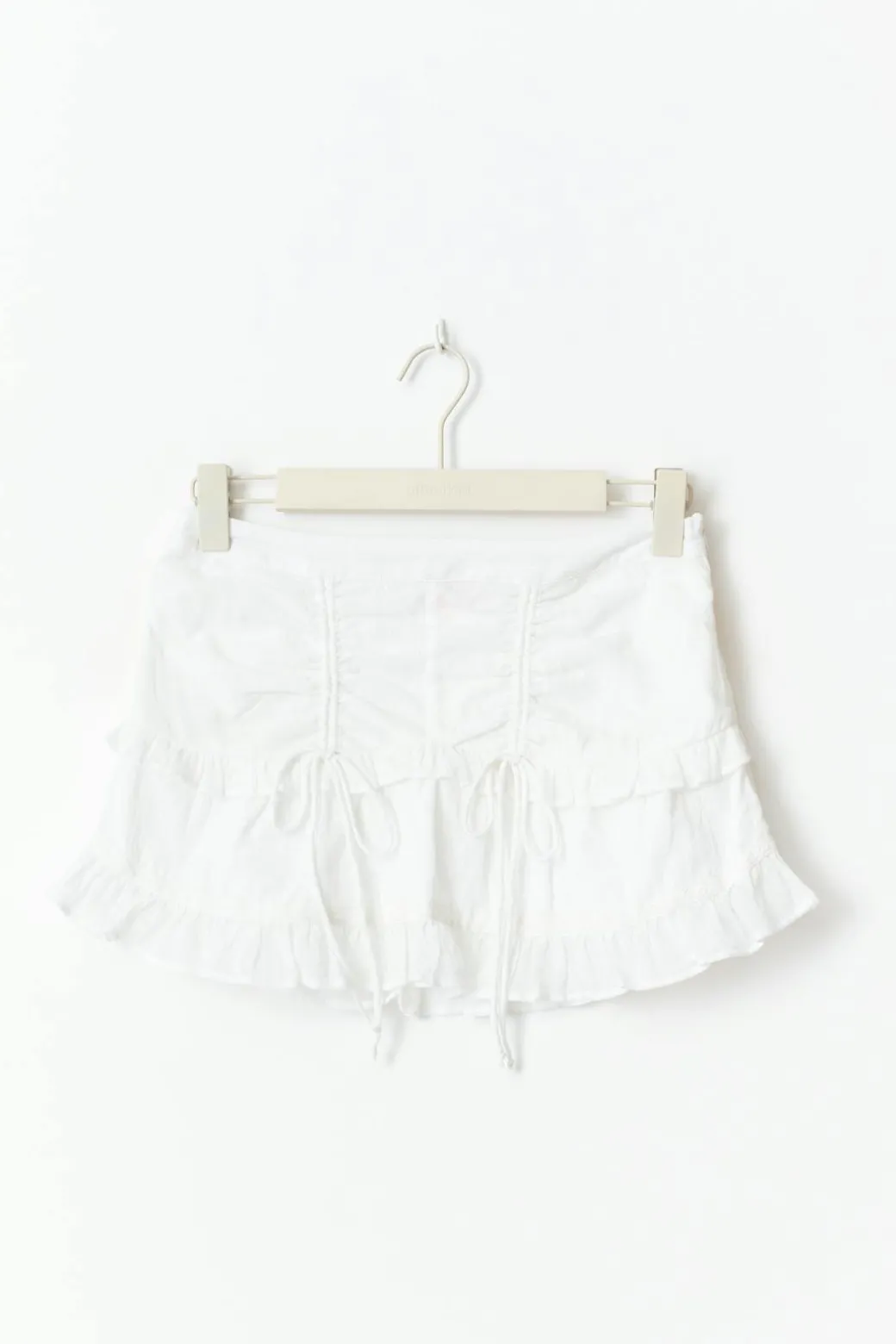 14+ ruched frill skirt