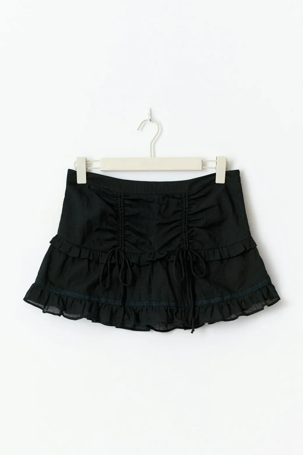 14+ ruched frill skirt