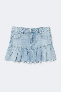 Ruffle babe denim skirt