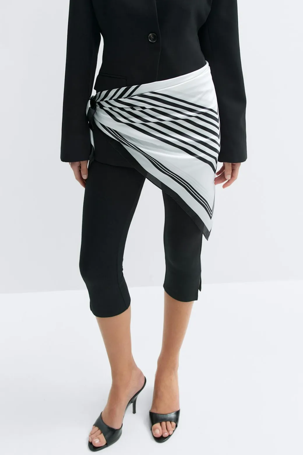 Satin scarf