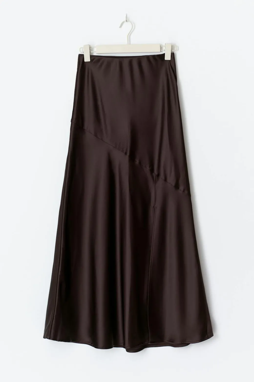 Satin skirt