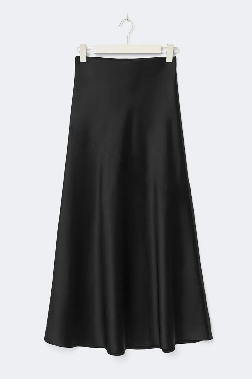 Satin skirt