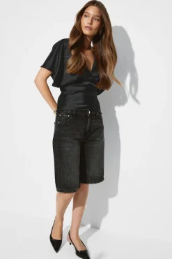Satin top