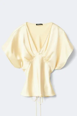Satin top