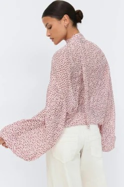 Scarf blouse