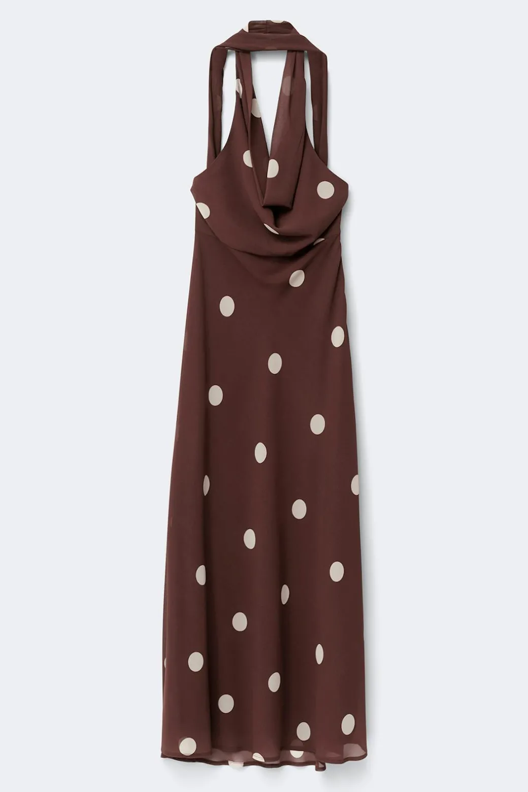 Scarf maxi dress