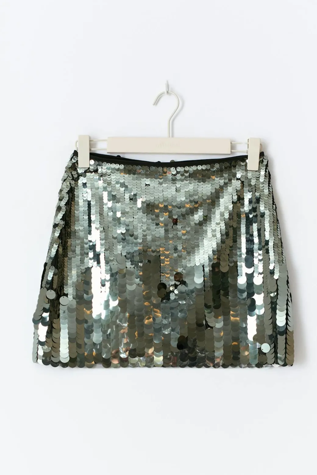 Sequin mini skirt