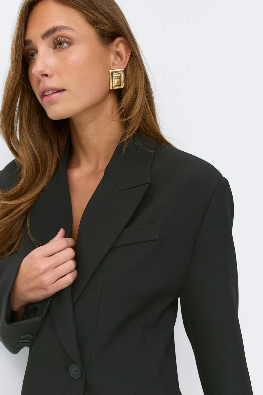 Shaped blazer