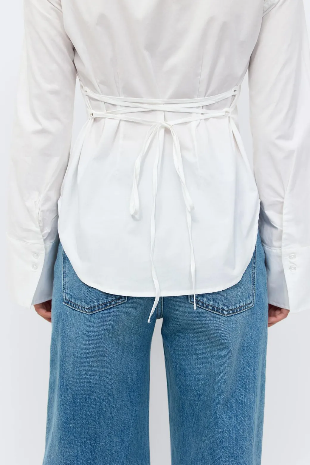 Shaped blouse