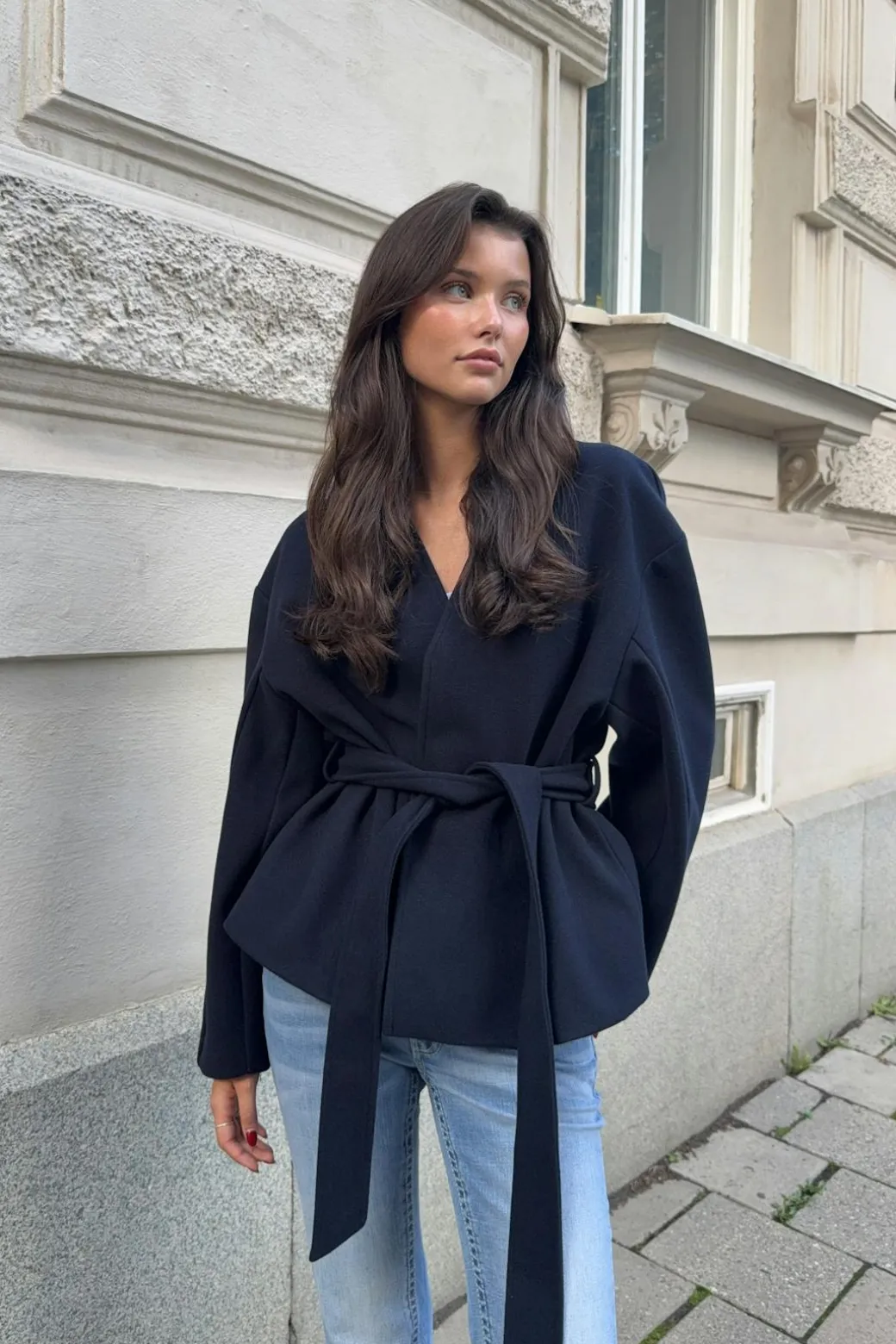 14+ shaped felt jacket