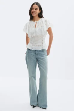 Sheer blouse