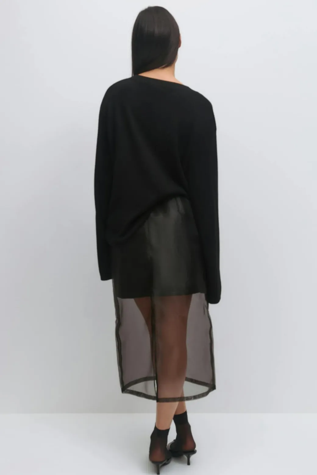 Sheer skirt