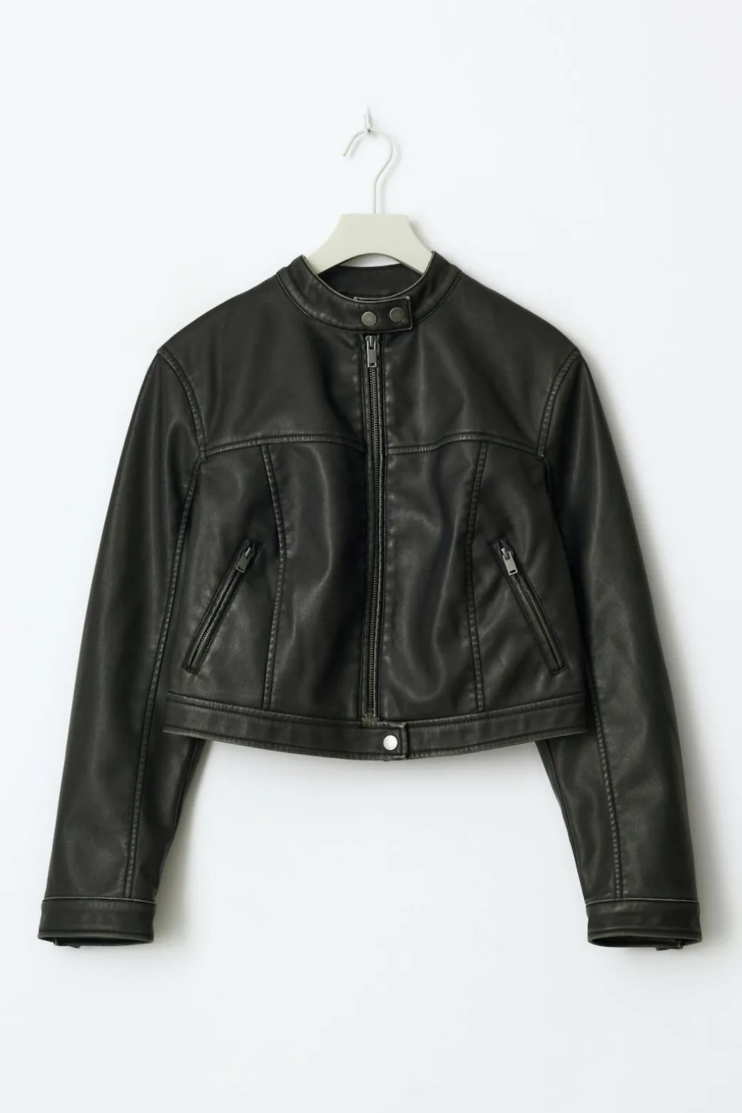 Short pu jacket