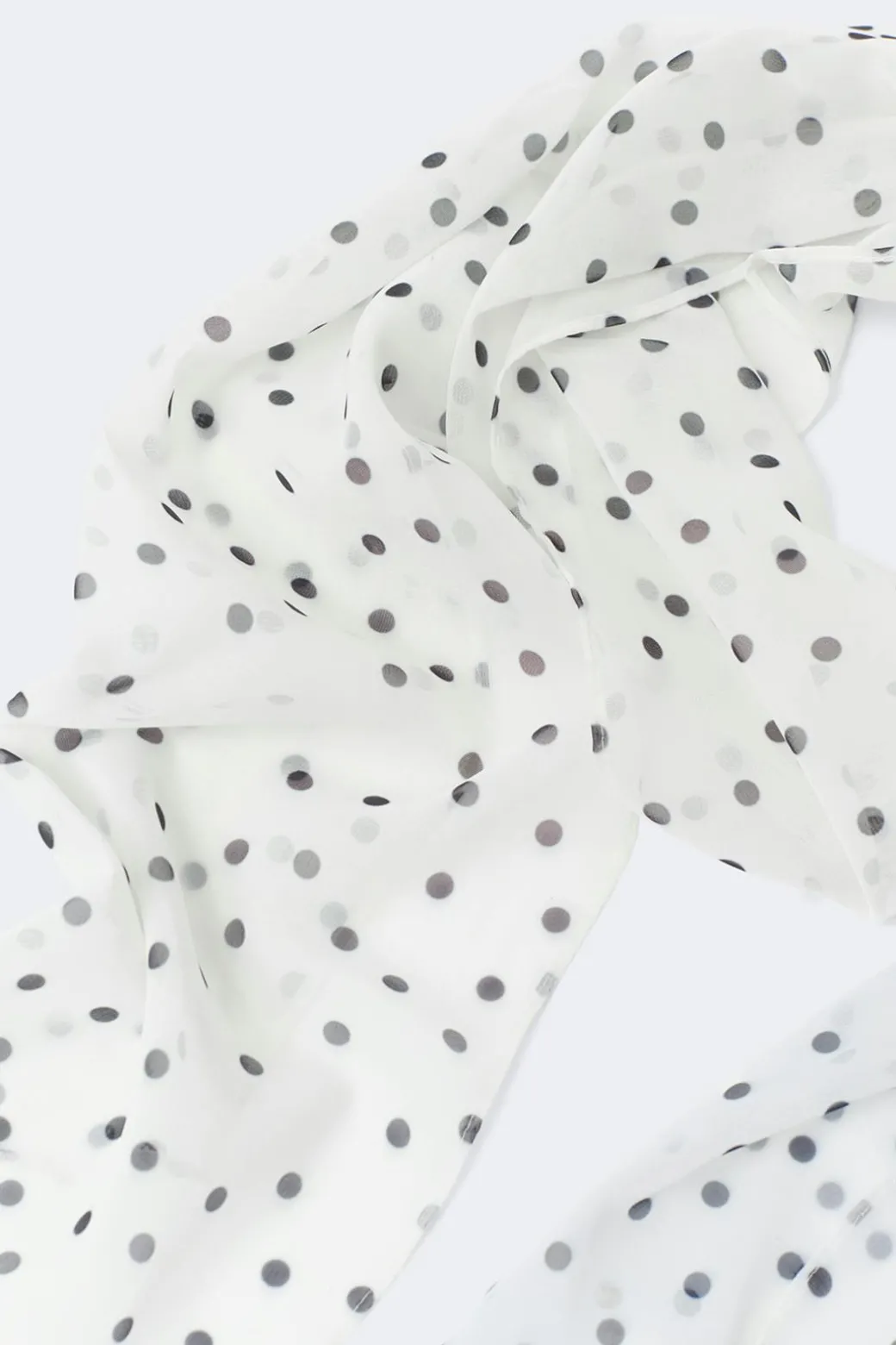 Slim chiffon scarf