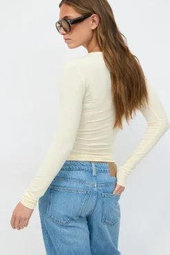 Slim fit long sleeve top