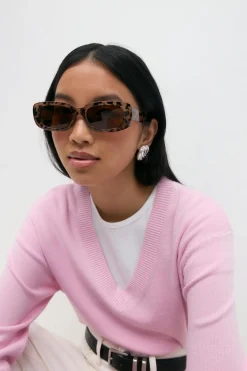 slim rectangular sunglasses