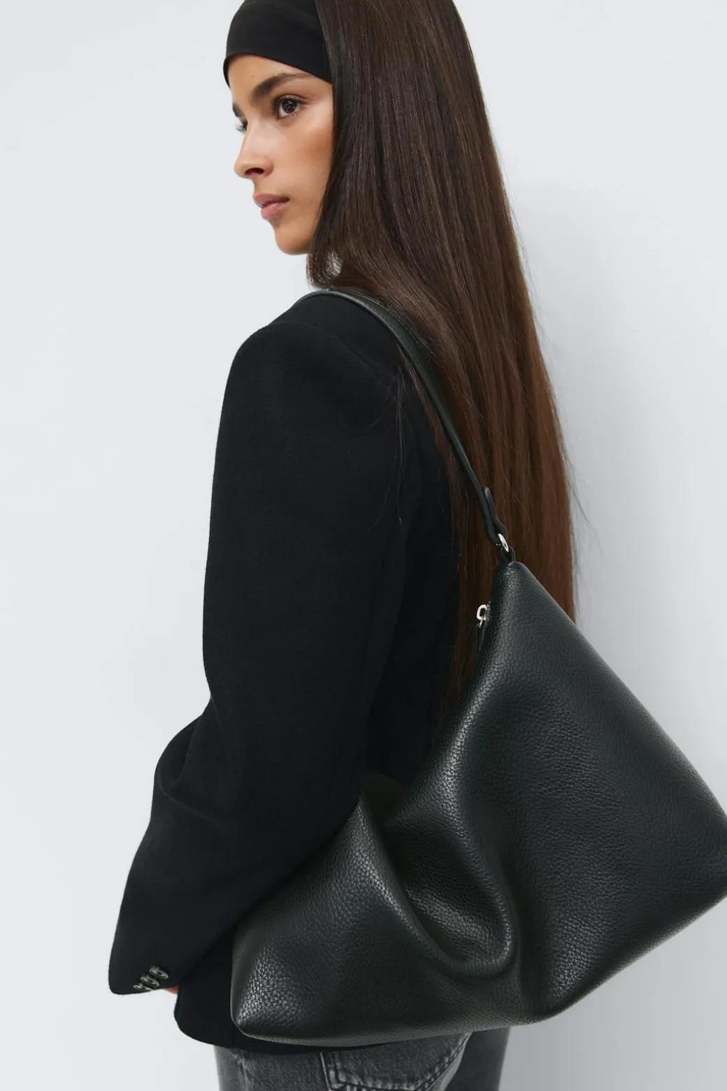 Slouchy shoulder bag
