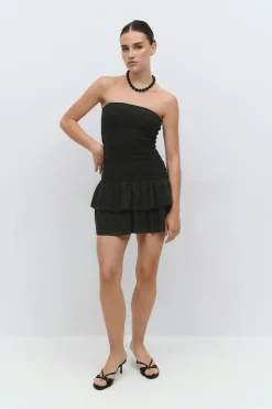 Smock tube dress
