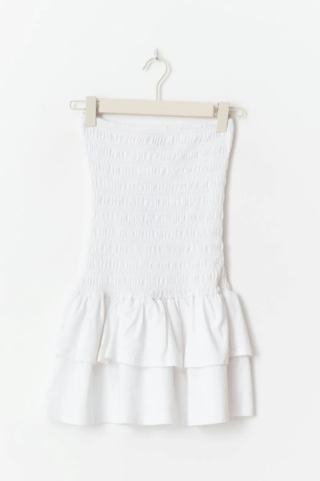 Smock tube dress