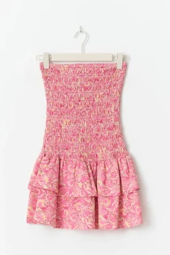 Smock tube dress