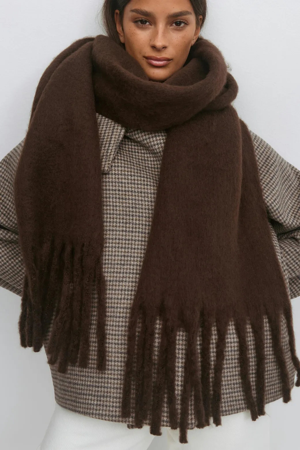 Soft chunky scarf