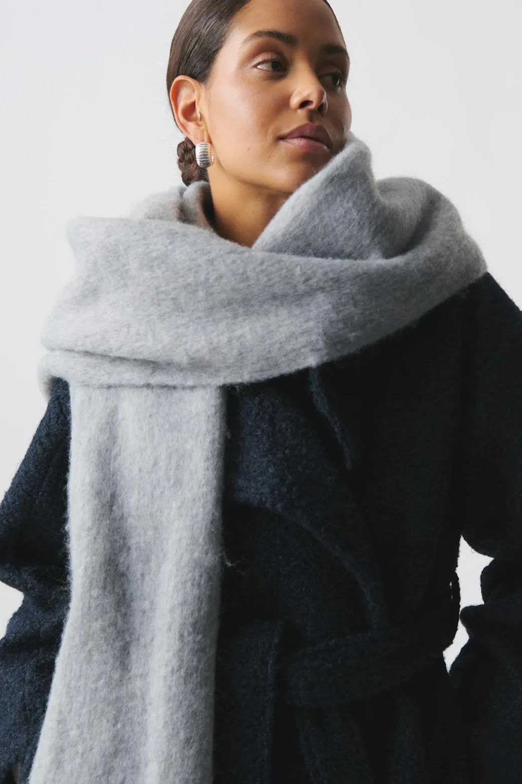 Soft chunky scarf