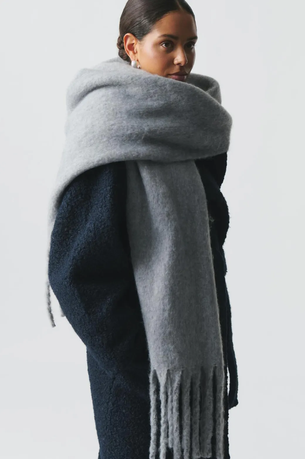 Soft chunky scarf
