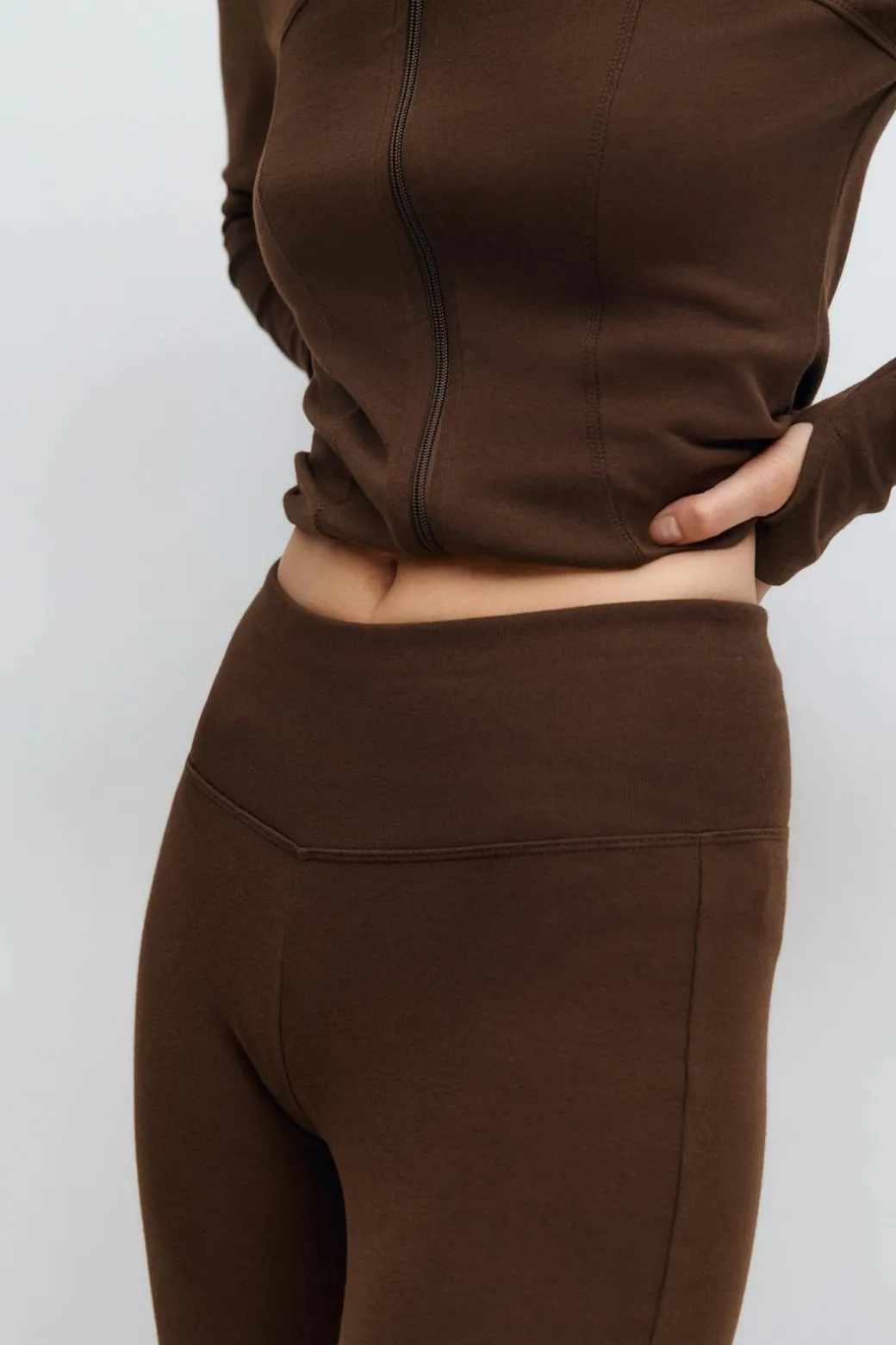 Soft flare trousers