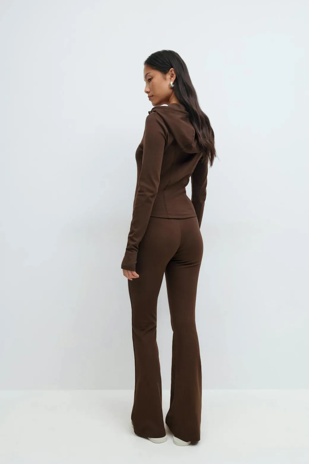 Soft flare trousers