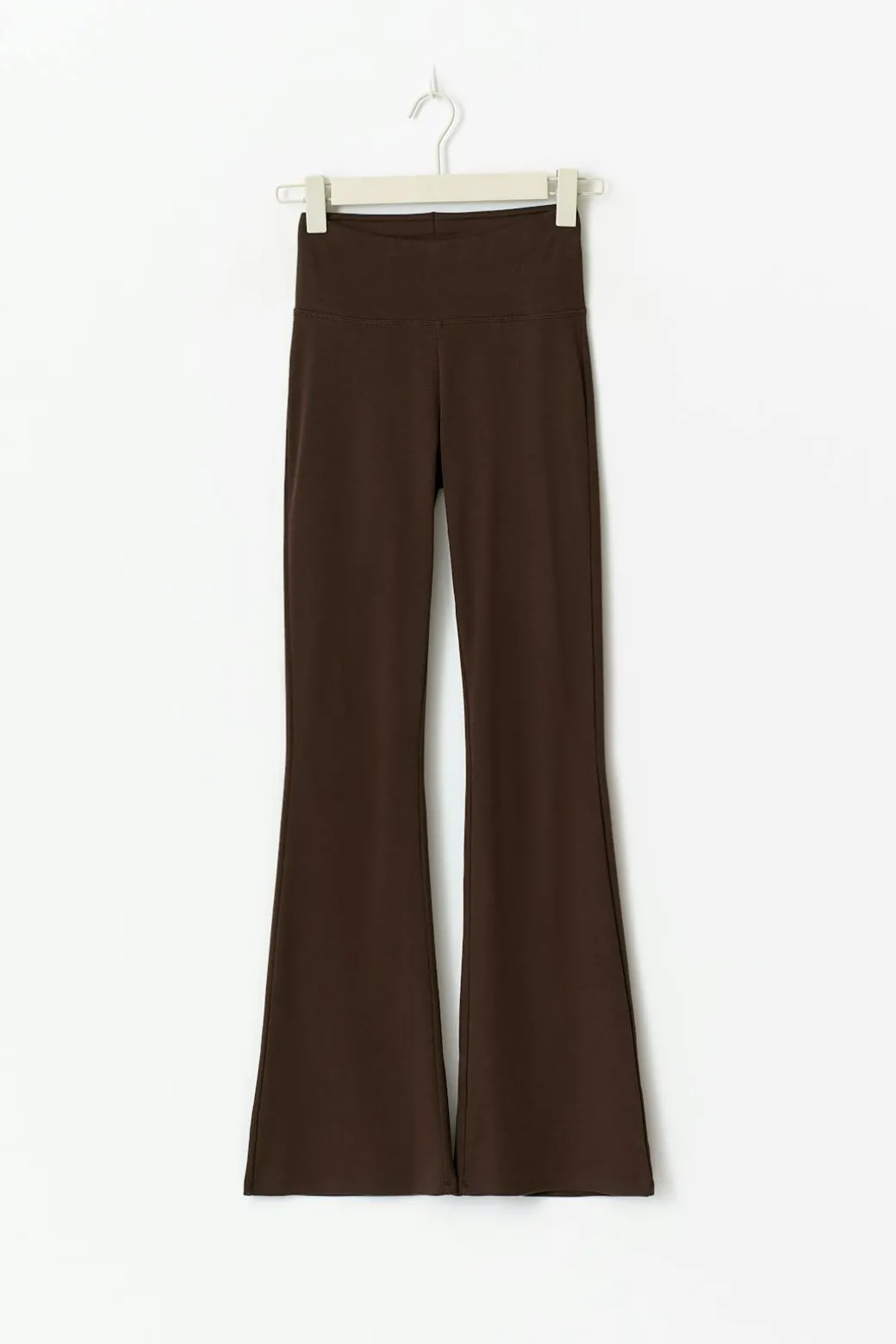 Soft flare trousers