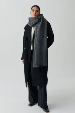 soft knitted scarf