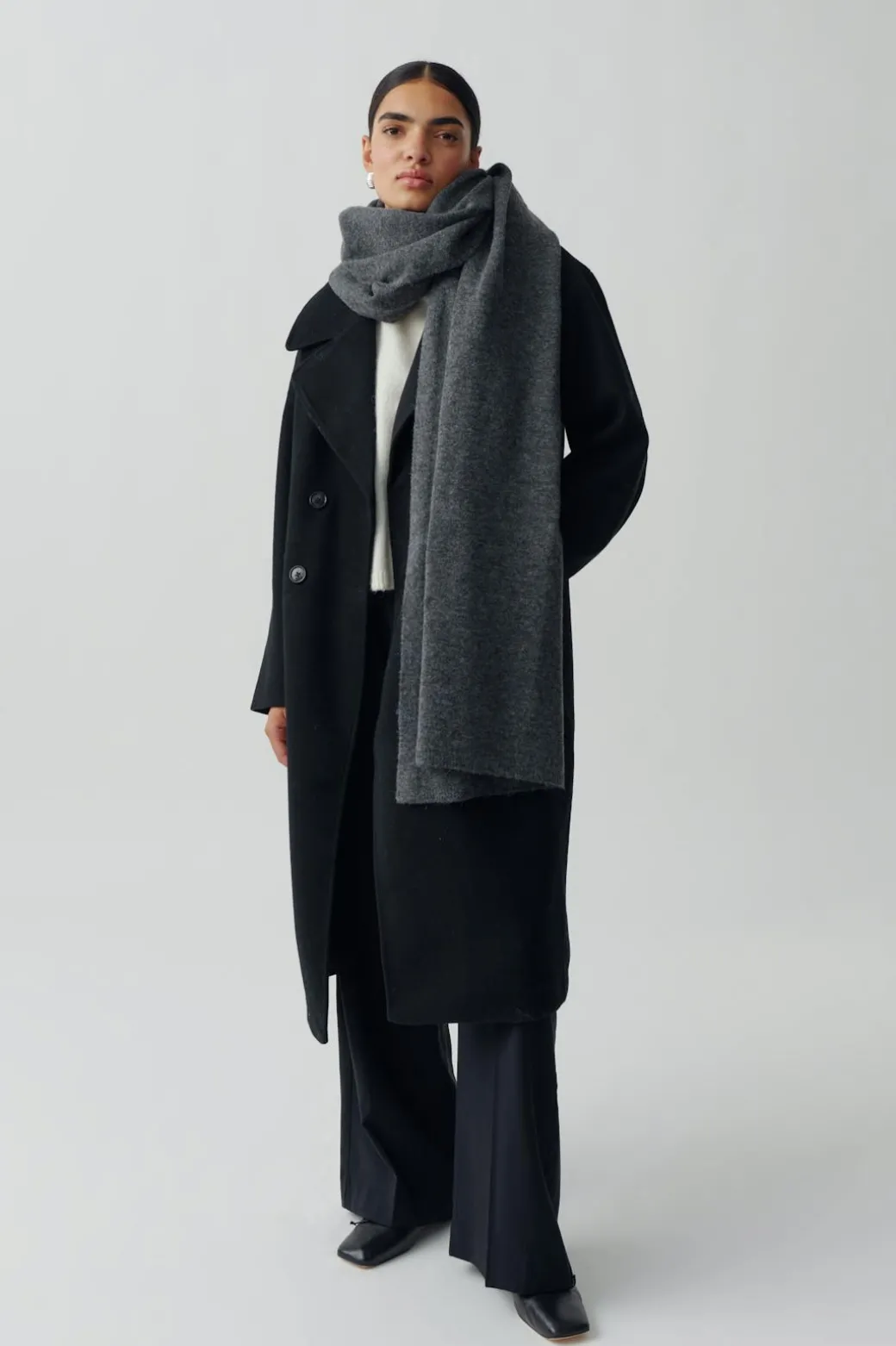 soft knitted scarf