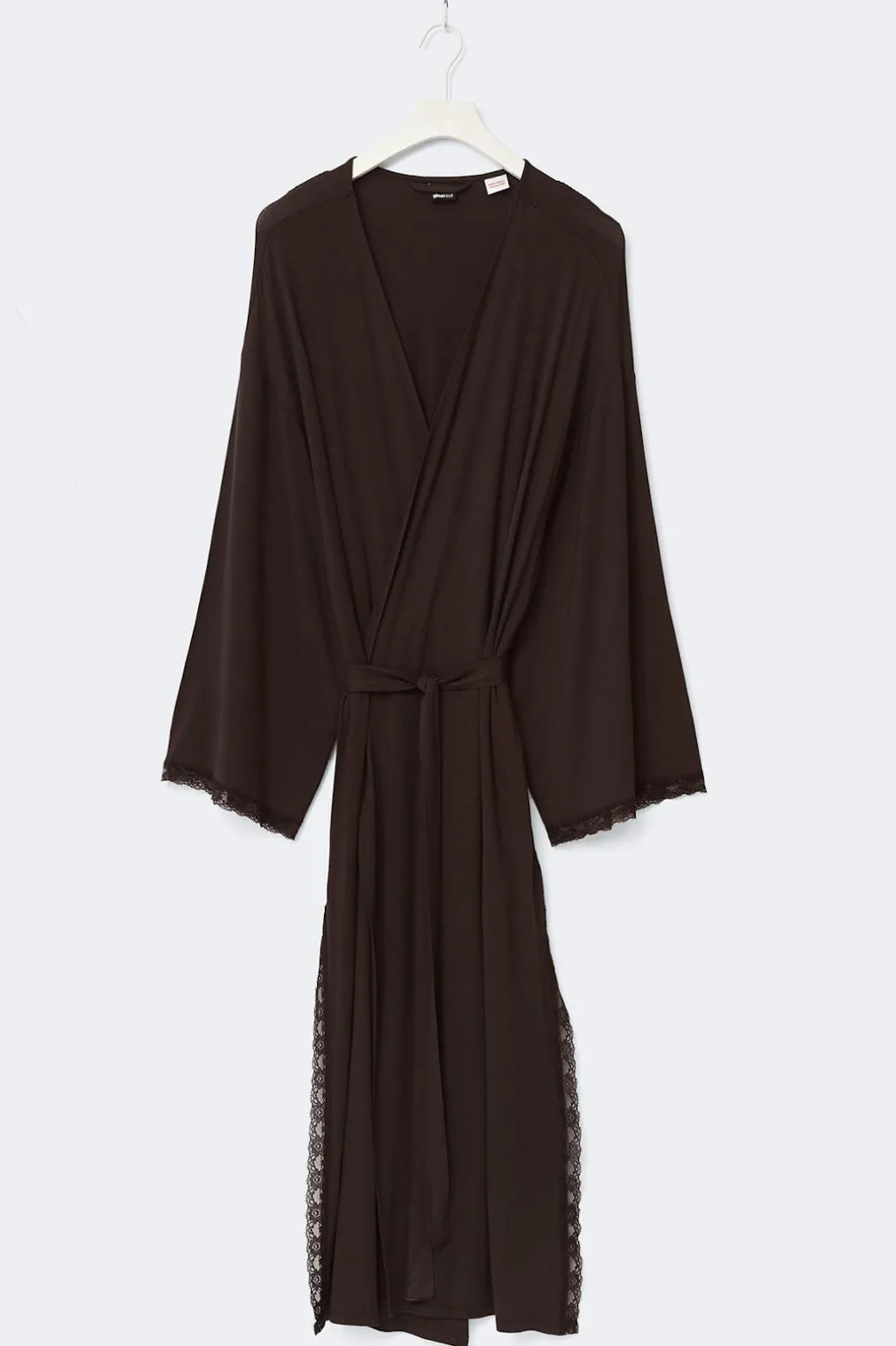 Soft lace loungewear robe