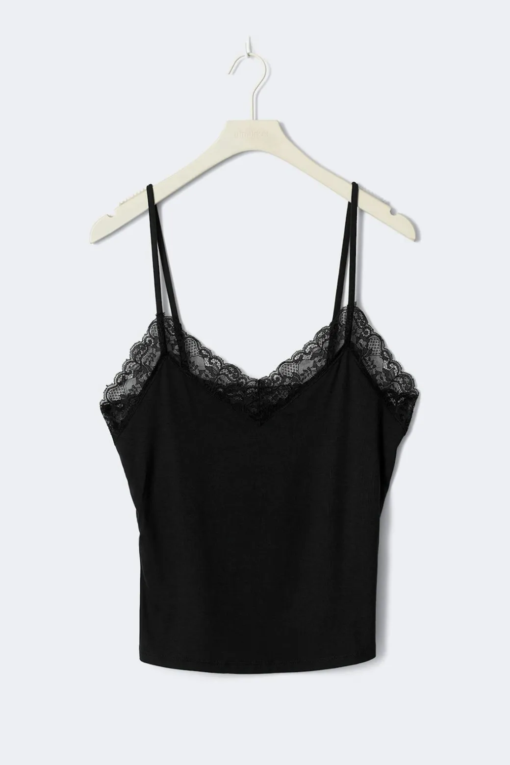 Soft lace loungewear singlet